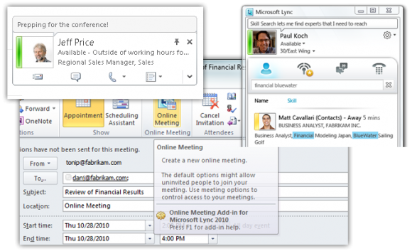 Lync 2010 Online And Presentations With Lync Attendee