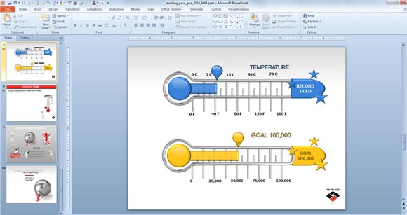 Progress Powerpoint Template