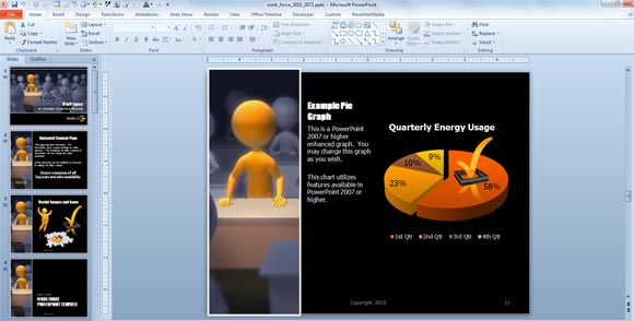 microsoft office powerpoint animation templates