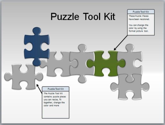  Pieces Toolkit For PowerPoint Presentations | PowerPoint Presentation