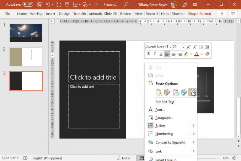 How To Insert A Linked Excel Chart In Powerpoint