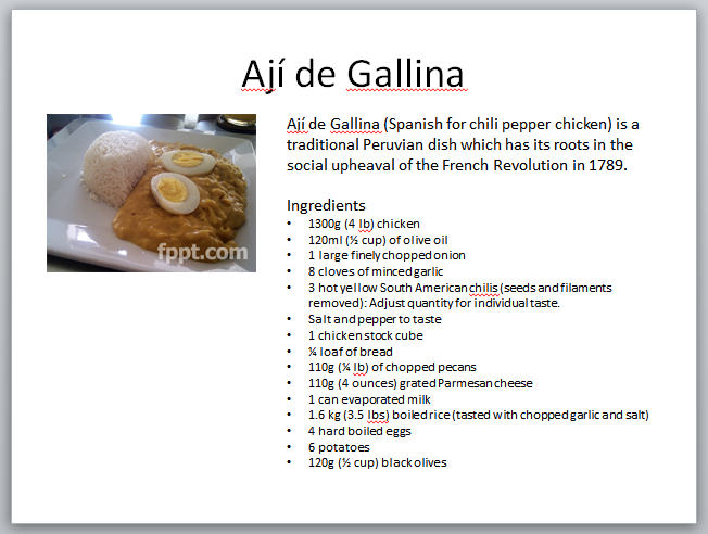 aji de gallina