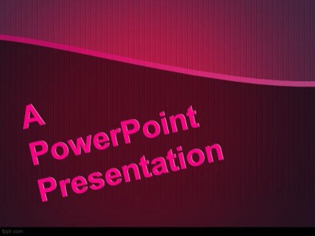 A PowerPoint presentation