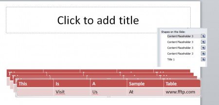 How to Animate a Table in PowerPoint