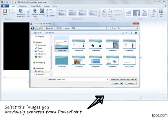 how to show powerpoint presentation on smart tv