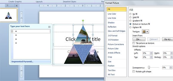 stacked pyramid powerpoint