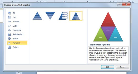 segmented pyramid