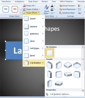 3d shapes powerpoint