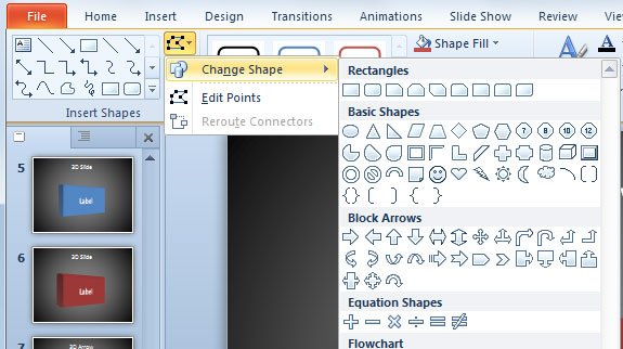 3D Shapes in PowerPoint