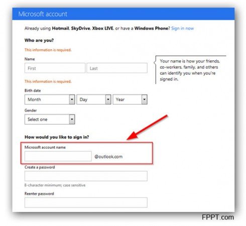 How to create an outlook.com email address - sign up outlook.com