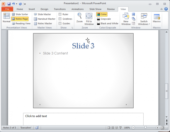 How to add Notes to PowerPoint Slides | PowerPoint Presentation