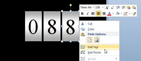 odometer ppt template