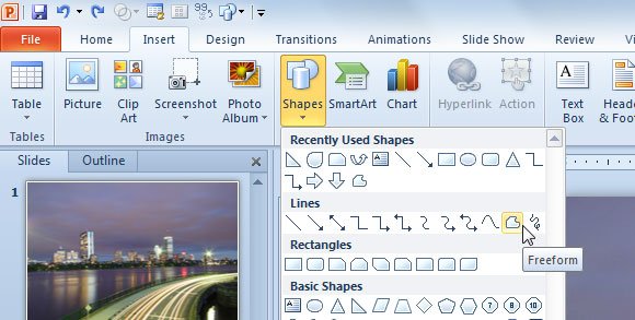freeform powerpoint how to
