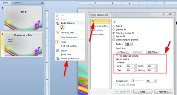 aspect ratio powerpoint