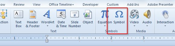 tick symbol powerpoint