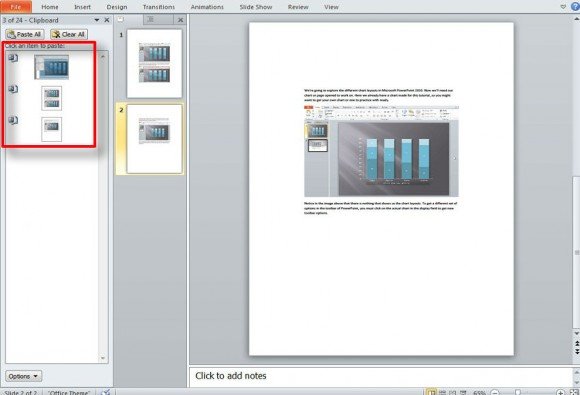 open pdf presentation in powerpoint