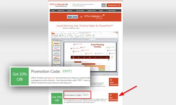 Office Timeline code