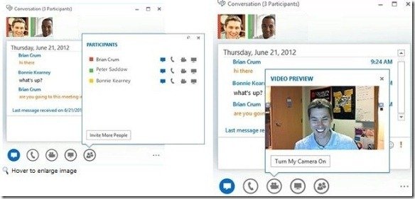 Invite Participants to Lync Conference Call