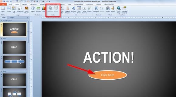 Open a Program during a PowerPoint Presentation