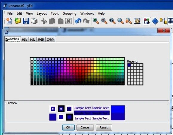 Change diagram color