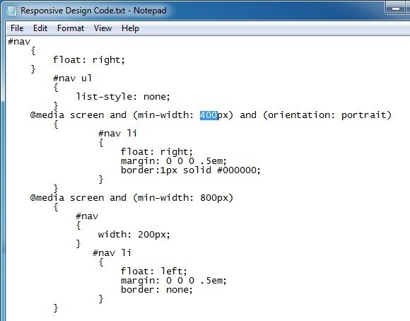 Make Adjustments To Media Queries