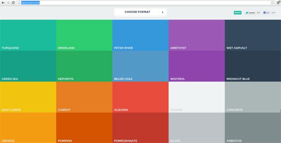 Responsive Color Palette Tool Flatuicolors