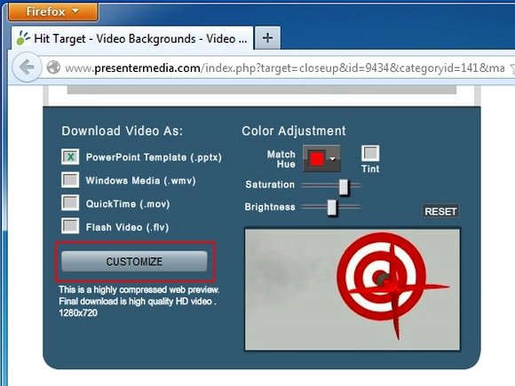 Customize Video Background Before Downloading