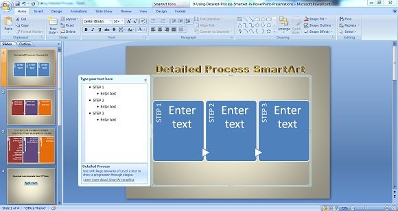 Using Detailed Process 1