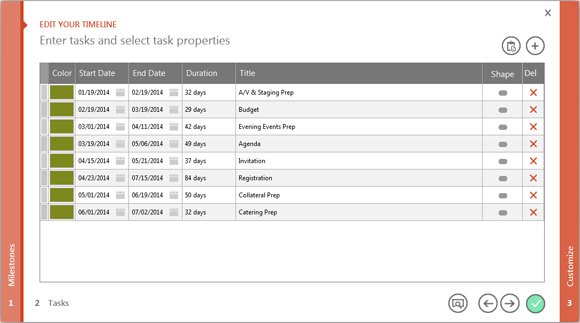 Event Planning template for PowerPoint