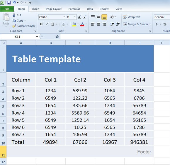 Transpose table in PowerPoint