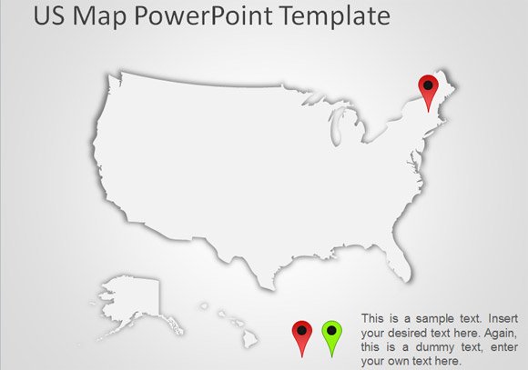 Free Editable Us Maps With States Powerpoint