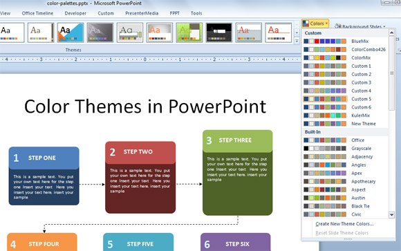 creating powerpoint templates 2010