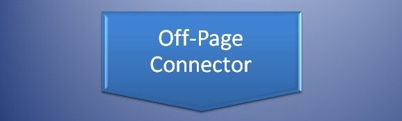 Off-Page Connector Symbol in flowcharts