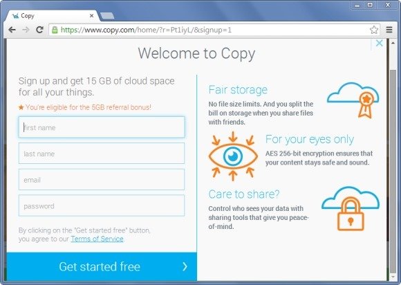 Sign up For Barracuda Copy