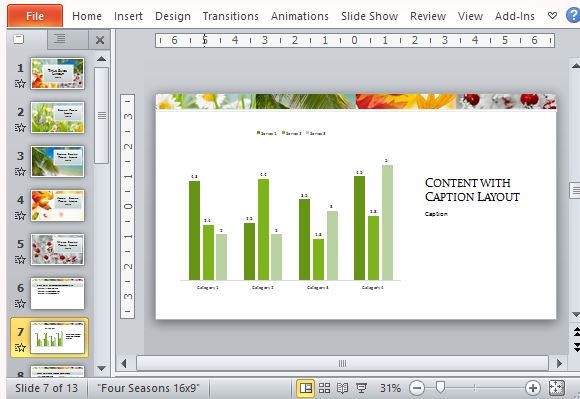 Display Tables, Charts and Other Data