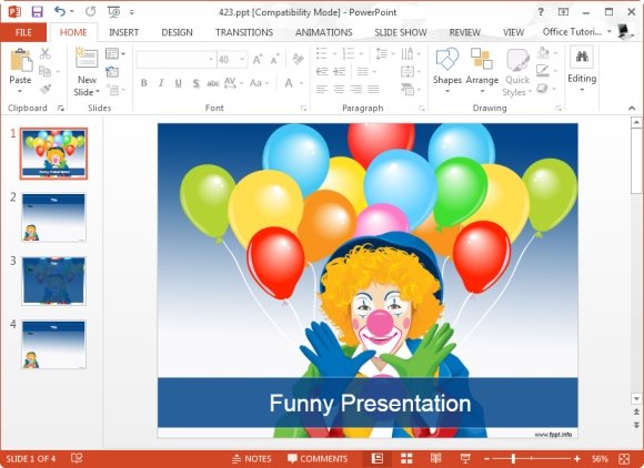 funny presentation tips