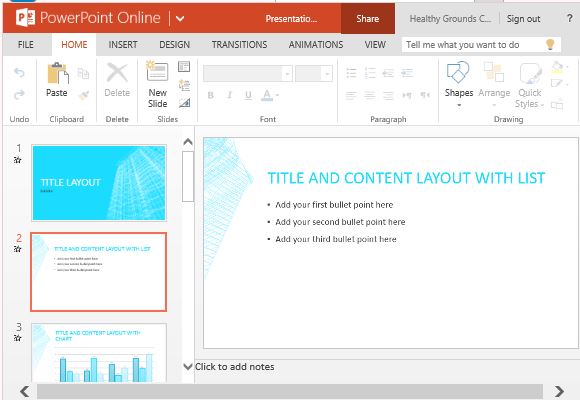 Wireframe PowerPoint Template That is Easy on the Eyes