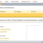 Secure and User-Friendly Non-Profit Database