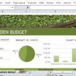 Budget Planning Template Specially Made for Gardening
