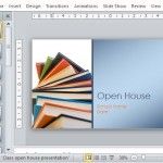 School Open House Template for Teachers