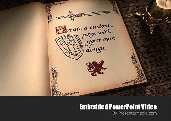 Animated fairy tale template for PowerPoint