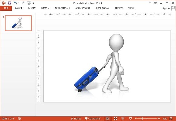 Single figure roll luggage