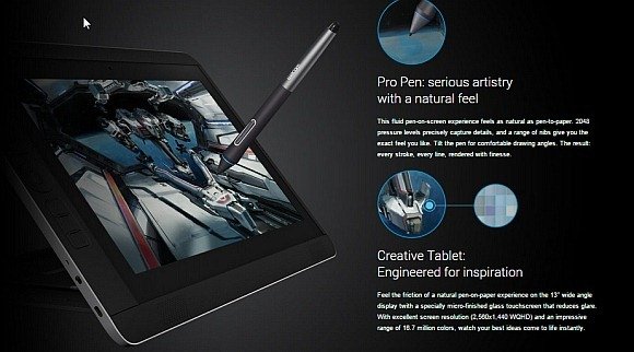 Wacom tablet pen