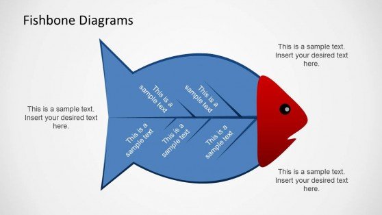 Fishbone template for PowerPoint