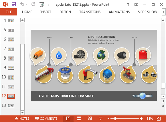 Picture process timeline