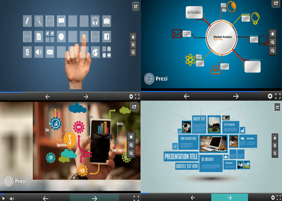 Best zoomable Prezi templates