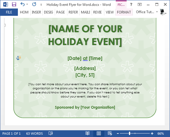 Holiday events