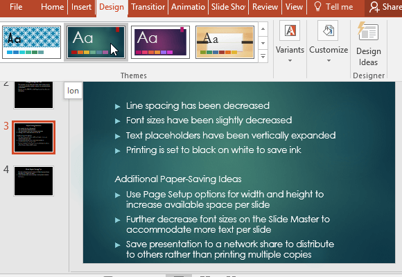 Use-paper-saving-formats-for-your-own-presentation