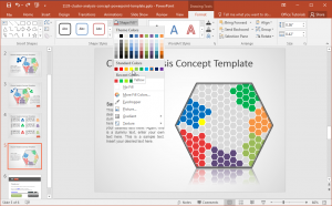 Free Cluster Analysis PowerPoint Template