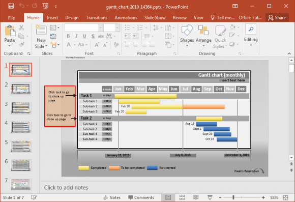 Best Gantt Chart & Project Management PowerPoint Templates